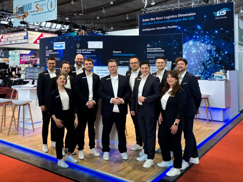 LIS Messestand Logimat 2026